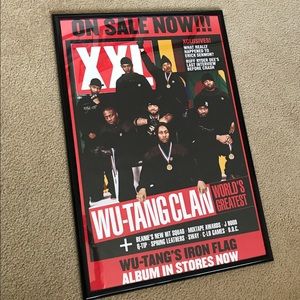 Wu-Tang XXL Poster 24x36 Rare Gza Raekwon Gza Rza